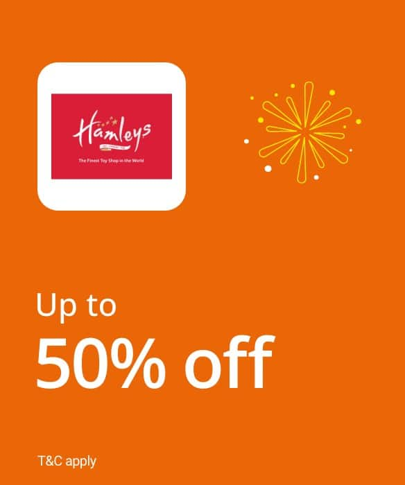 Enjoy up to 50% off on your order.