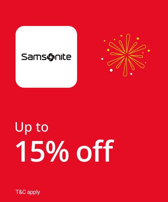 Enjoy up to 15% off on select items.