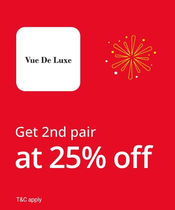 Buy 1 and get 25% off on second pair.