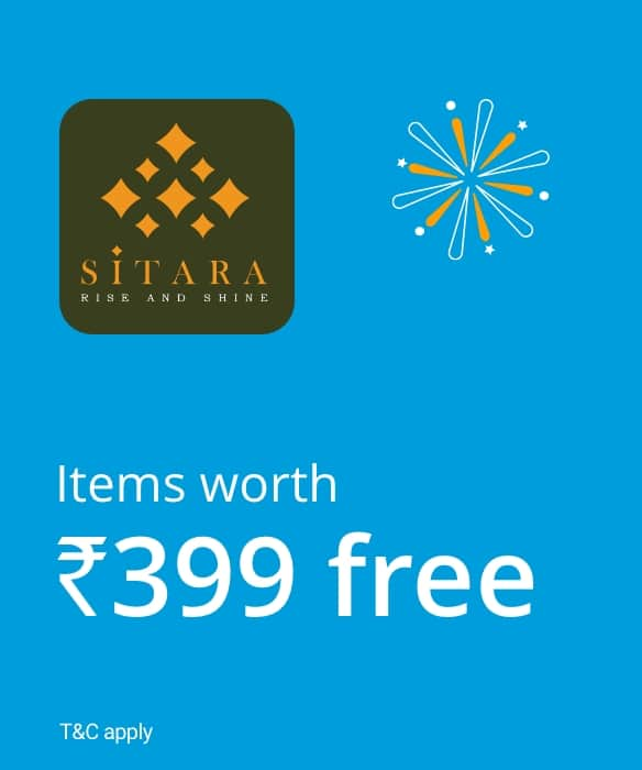 Enjoy free items worth ₹399.