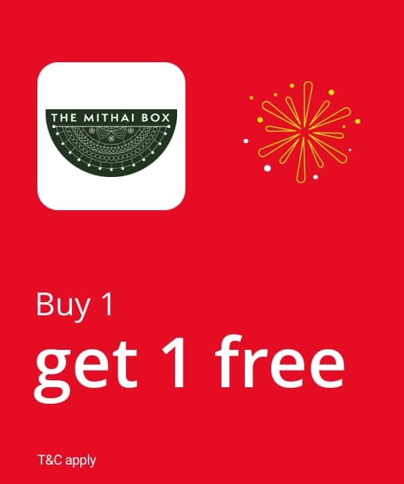 Buy 1 get 1 free on select sweets.