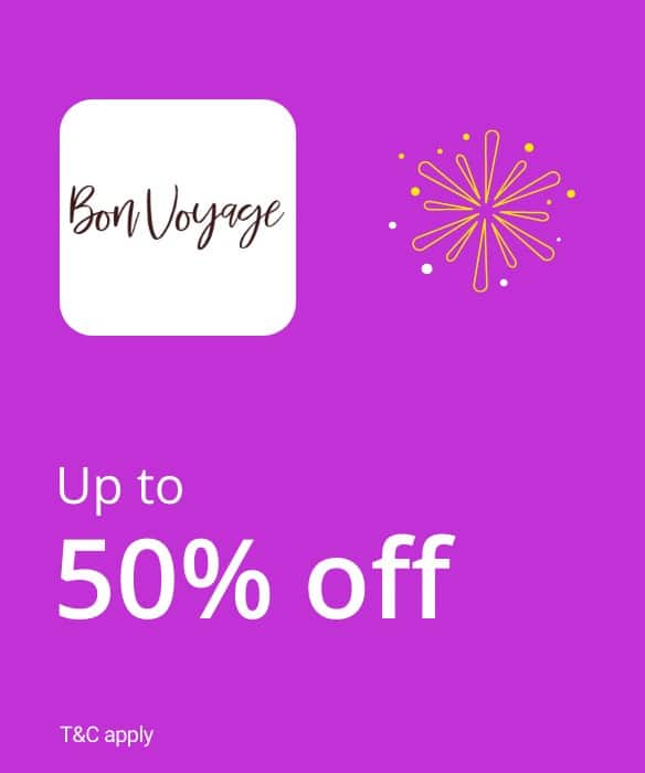 Enjoy up to 50% off on select items.