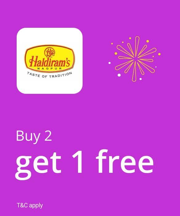 Buy 2 get 1 free on select items.