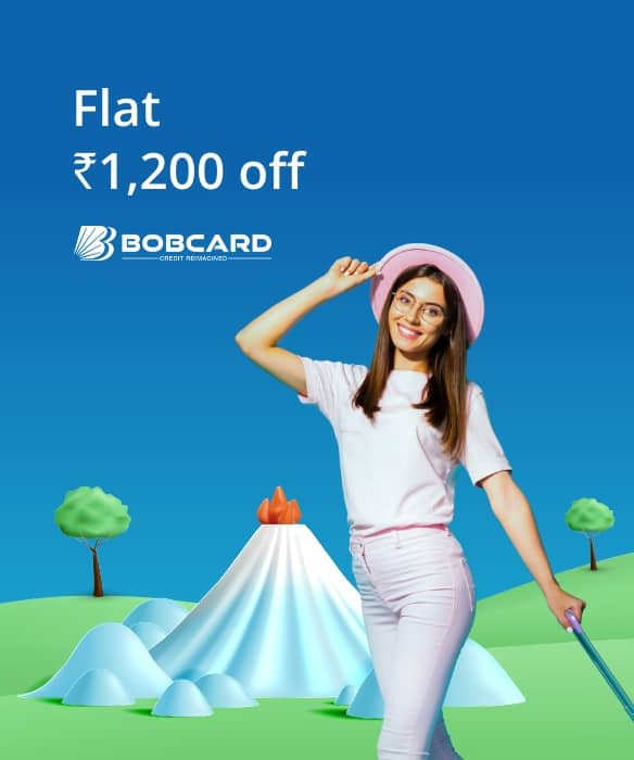 Get flat ₹1,200 off on International Flight Bookings.