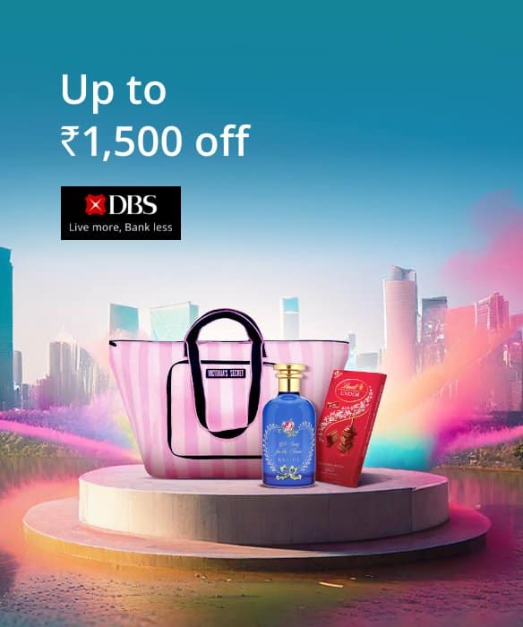 Get 15% off on Duty Free Products with DBS Bank Credit Cards EMI