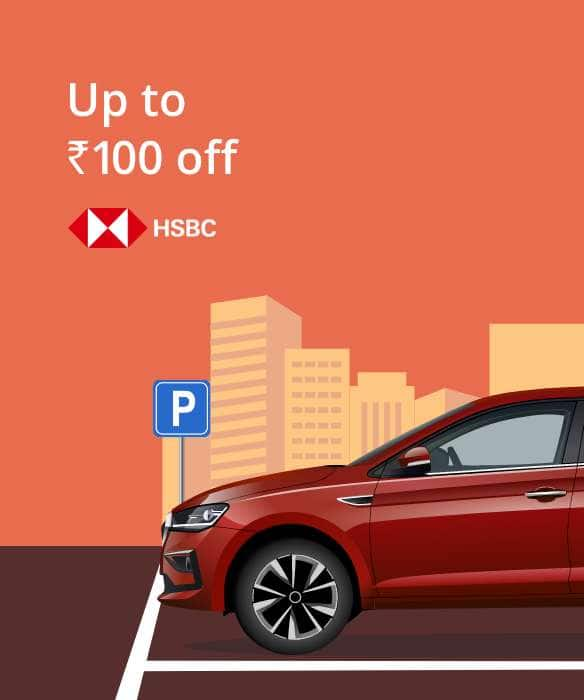 Flat 15% off on Airport Car Parking using HSBC Credit Cards.