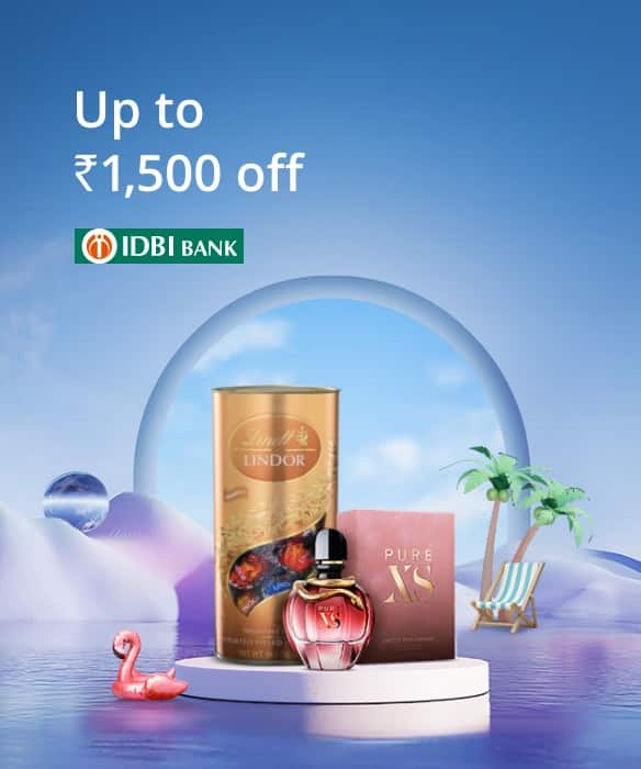 Get 10% off up to ₹1,500 on IDBI Bank cards on duty free.