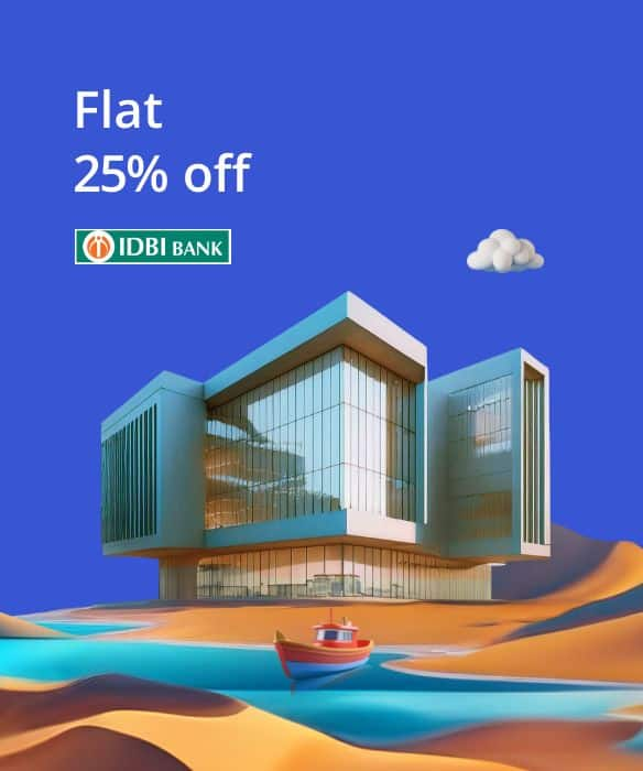 Get 25% off on International Hotel Bookings with IDBI Bank Credit & Debit Cards.