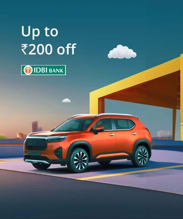 Get 15% off on Car Parking Paying with IDBI Credit & Debit Cards.