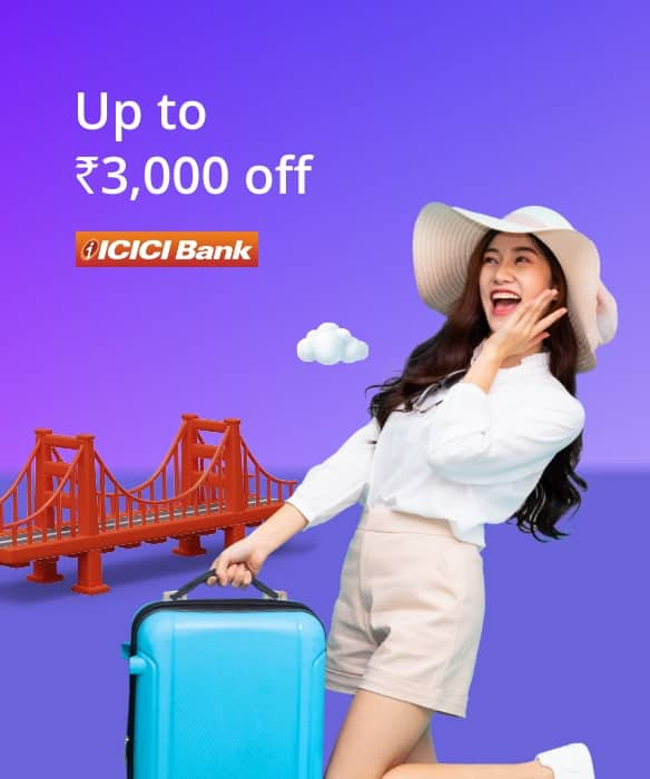 Get 10% instant discount up to ₹3,000 on International Flight Bookings.