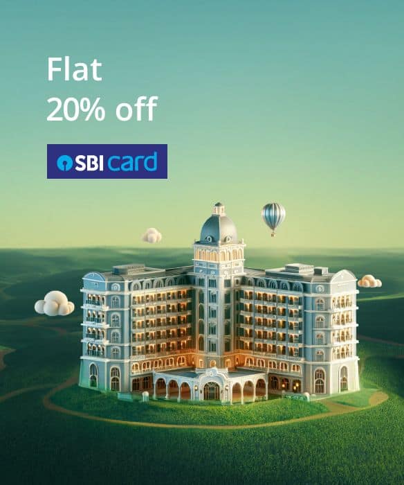 Get 20% off on Domestic Hotel Bookings Using SBI Credit Card