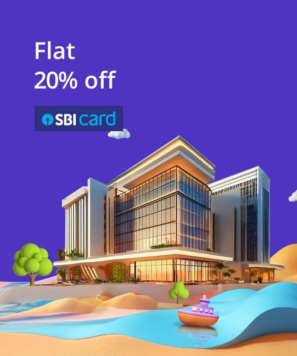 Get 20% off on International Hotel Bookings Using SBI Credit Card