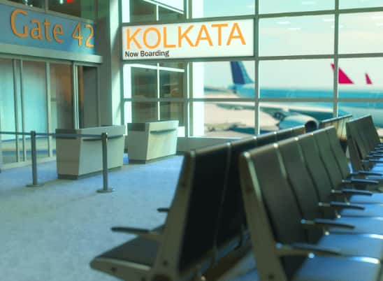 Kolkata airport 