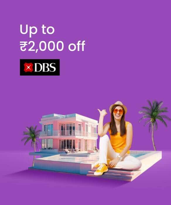 Get Upto ₹2,000 Instant Discount on International Hotels using DBS Bank Credit Card Payments, Use Coupon Code DBSSUITE - Adani OneApp