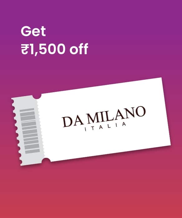 Get ₹1500 Discount at Da Milano Stores