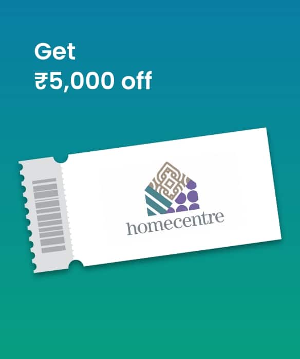Get  ₹5000 Discount on Furnitures at Homecenter Online Store