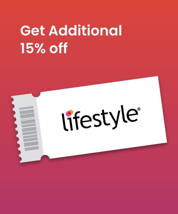 Get Additional 15% Discount at Lifestyle Online Store