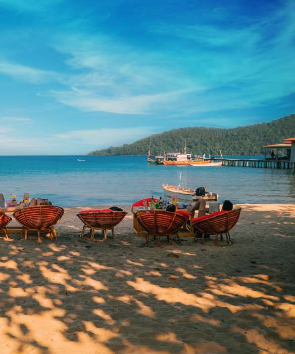 Experience Quirky Domes And Skylights at the Moonlight Resort in koh Rong Samloem