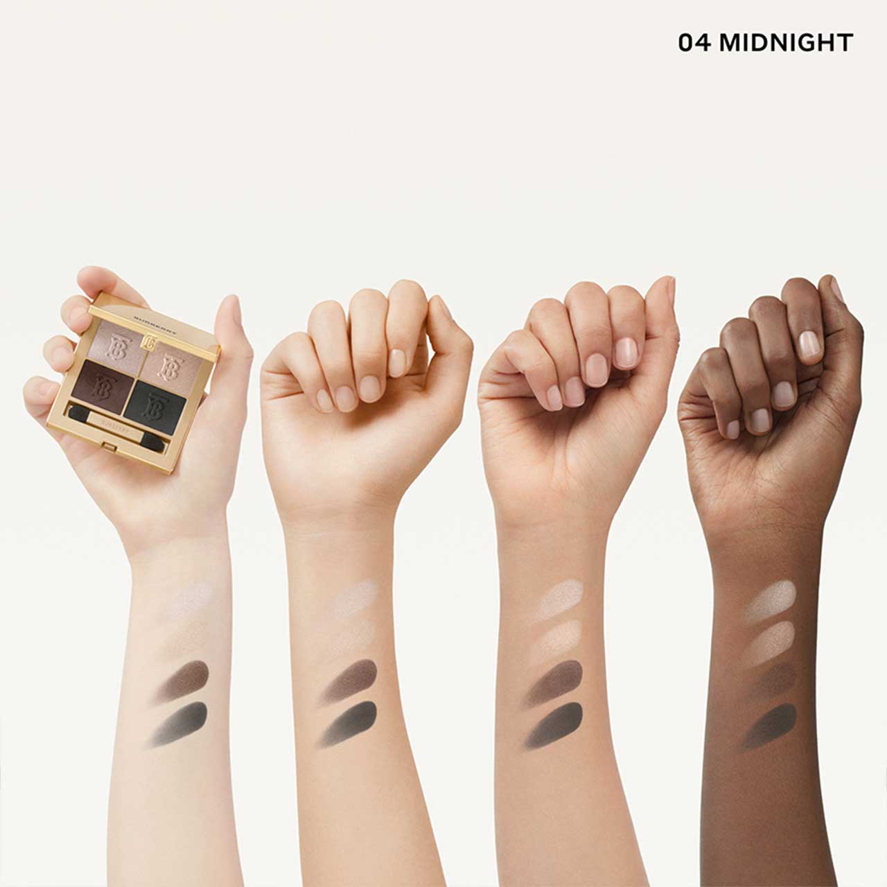 BURBERRY アイシャドウパレット 04 MIDNIGHT Burberry Beauty / バーバリーアイクアッド 04 ミッドナイトの