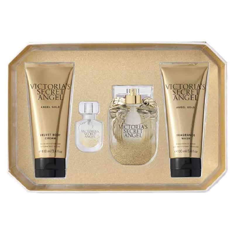 Victoria's Secret Prestige 2019 Core Gifting Medium Box Angel Gold Set