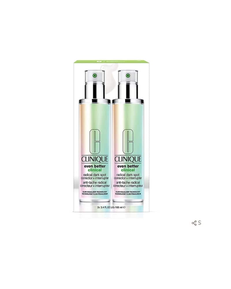 CLINIQUE Even Better Clinical Radical Dark Spot Corrector + Interrupter Jumbo Duo, 100ML