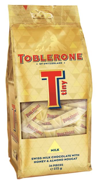 Toblerone Tiny Gold Bag 272g