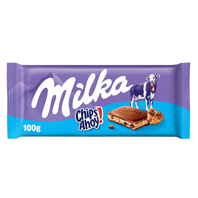 Milka Chips Ahoy Bar 100Gms