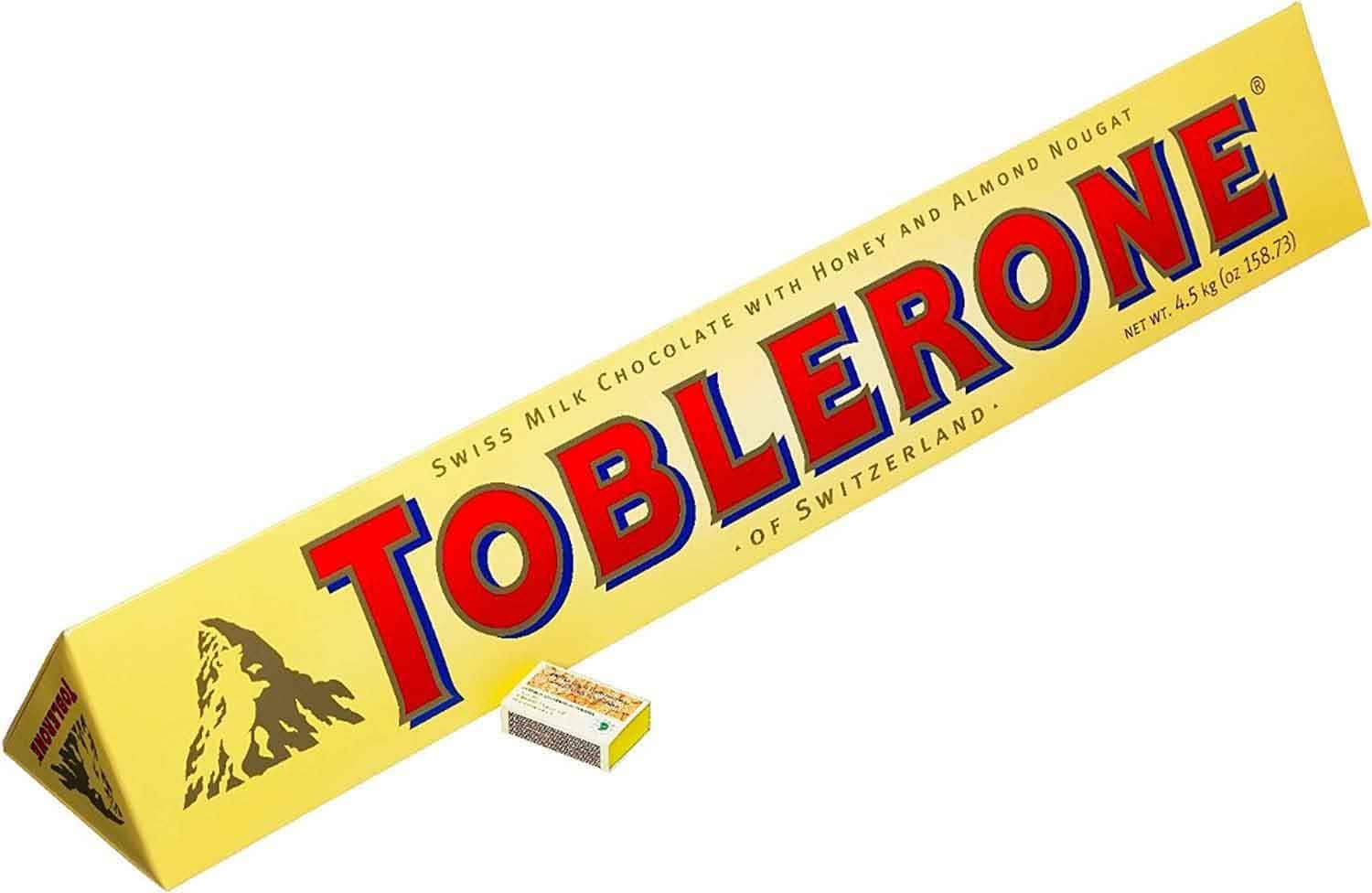Toblerone Milk Chocolate Jumbo Bar 4500g