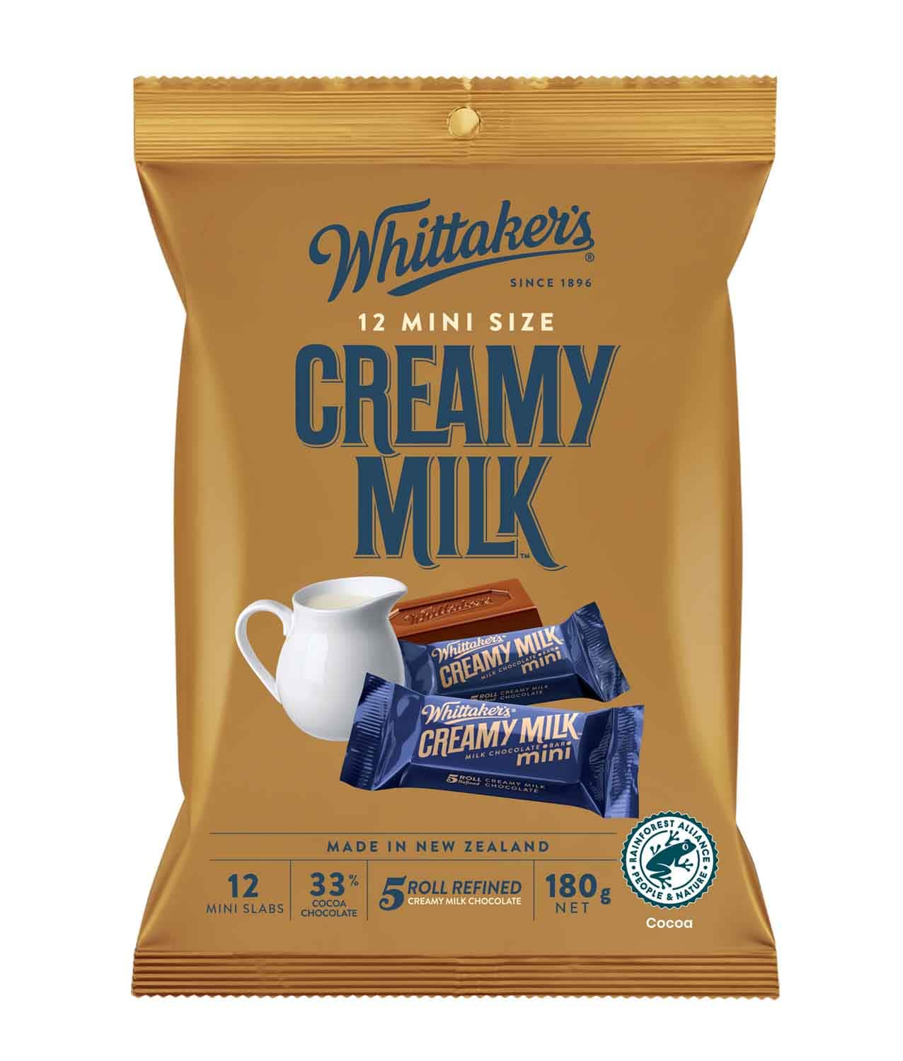 Whittaker's Mini Size Creamy Milk