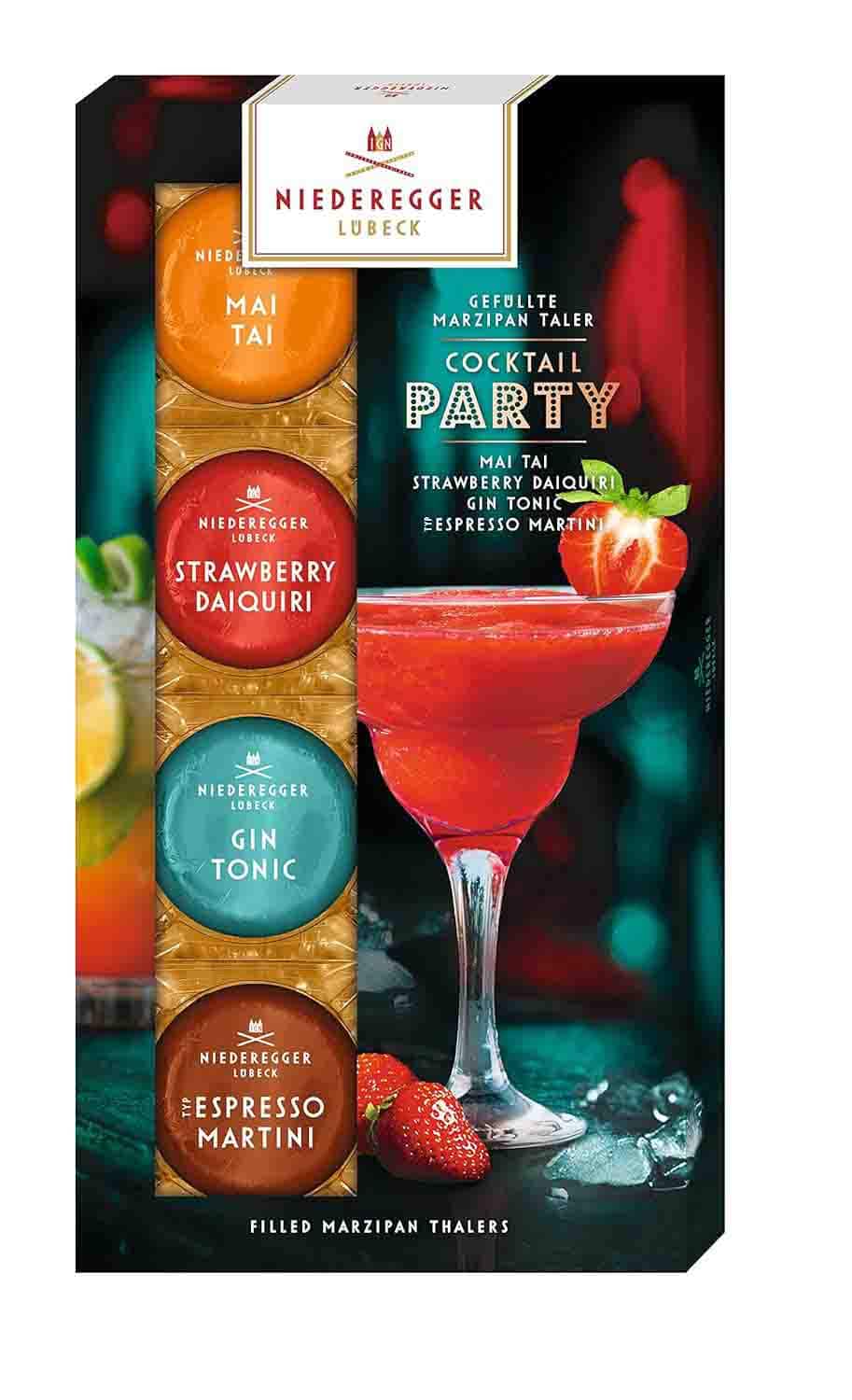 Niederegger Marzipan Taler Cocktail Party, 112g