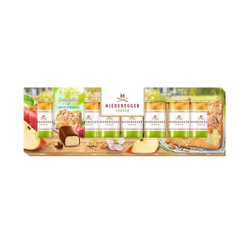 Niederegger Marzipan Klassiker Apple Streusel 100 GM