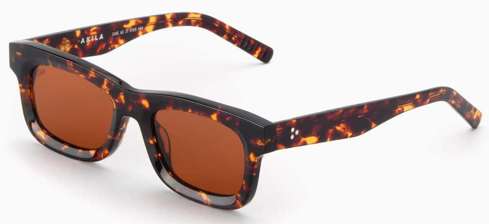 Akila Jubilee Sunglasses, Tortoise & Amber, Unisex