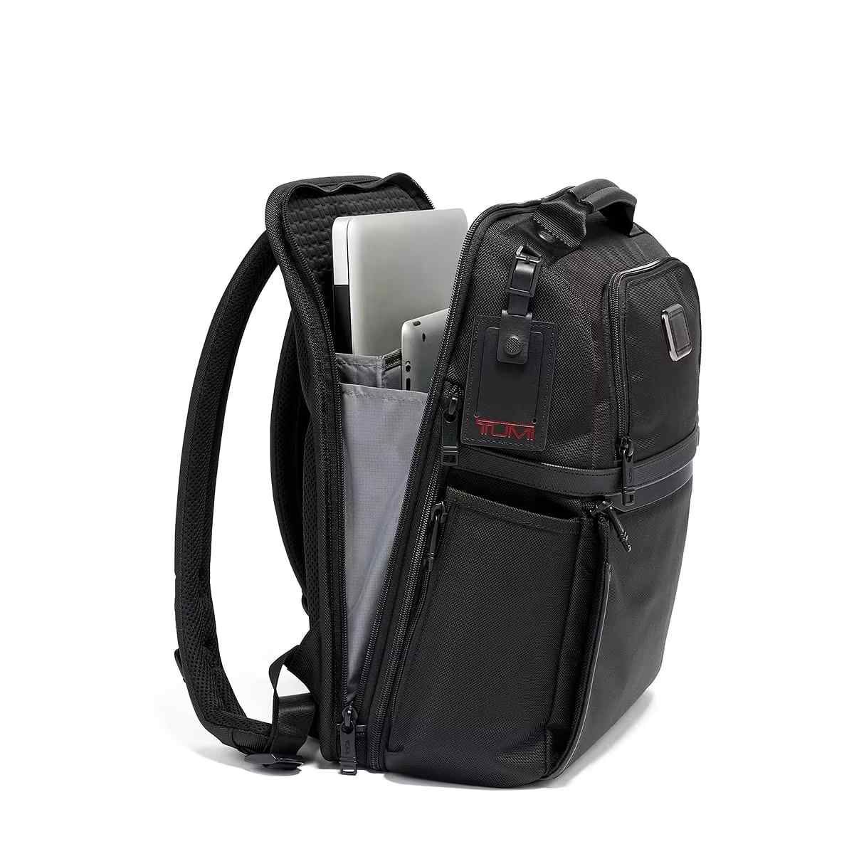 Buy Tumi Alpha Slim Solutions Backpacks 02603177D3, Black, 1360g