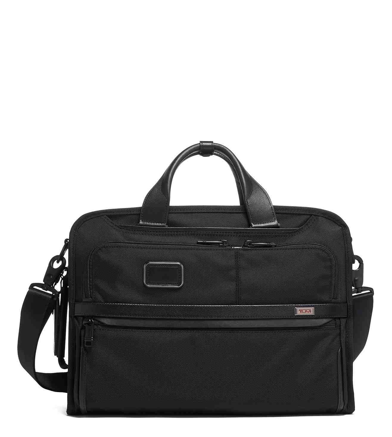 Buy Tumi Slim Three Way Briefcase 02603182D3, 2000g Small Leather