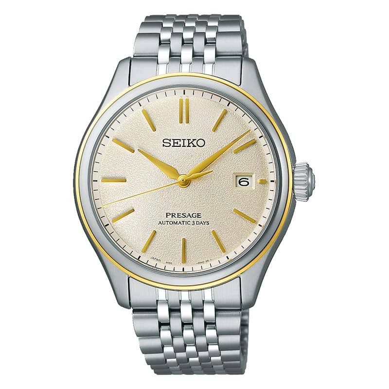 Seiko Presage Classic Series in Delicate Cream Silk SPB478J1 Watch, 40.25MM