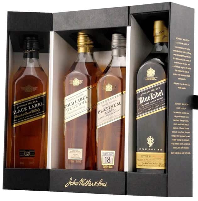 Johnnie Walker Multipack 4x20cl