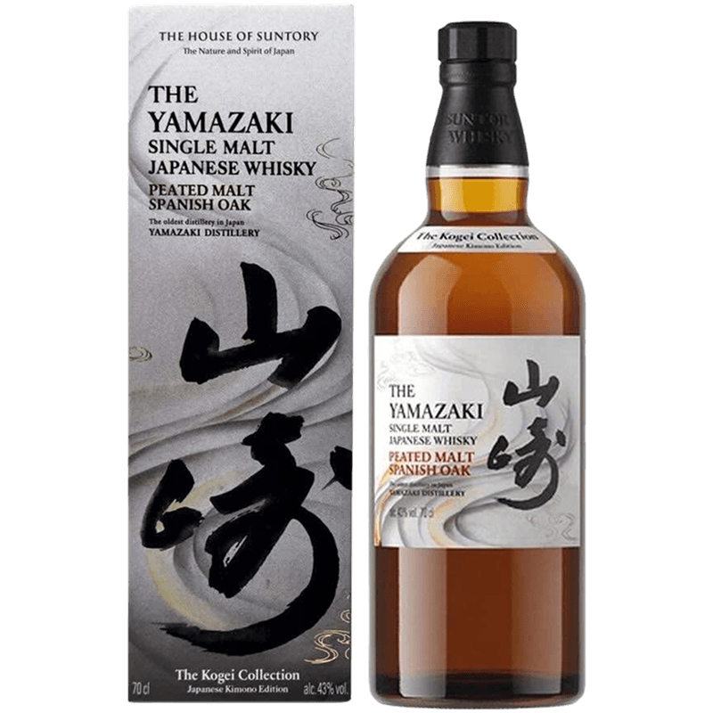 Yamazaki Peated Malt Spanish Oak Kogei Collection, 70CL