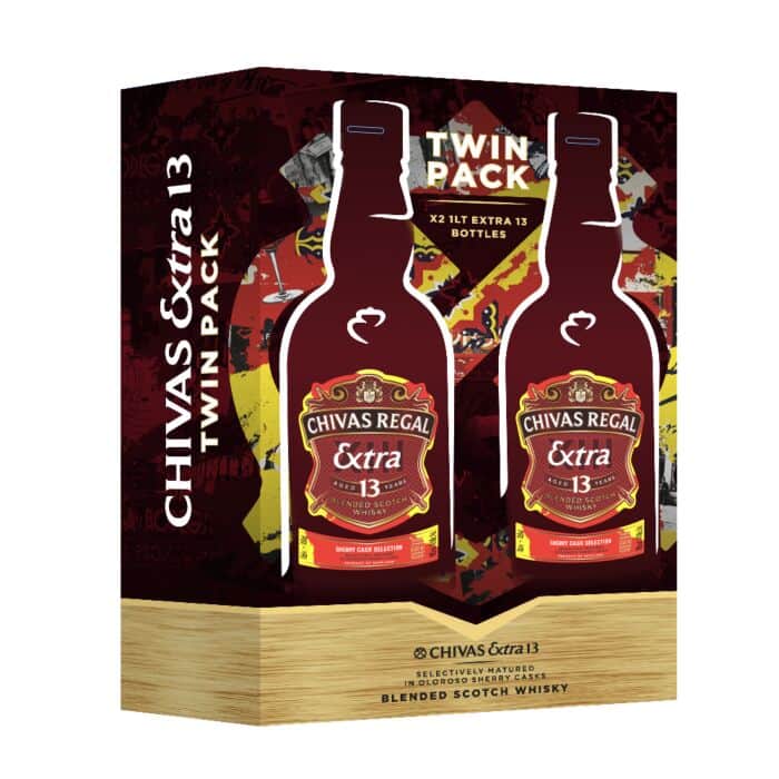 Chivas Regal 13 Year Old Sherry Twin Pack, 2x100CL