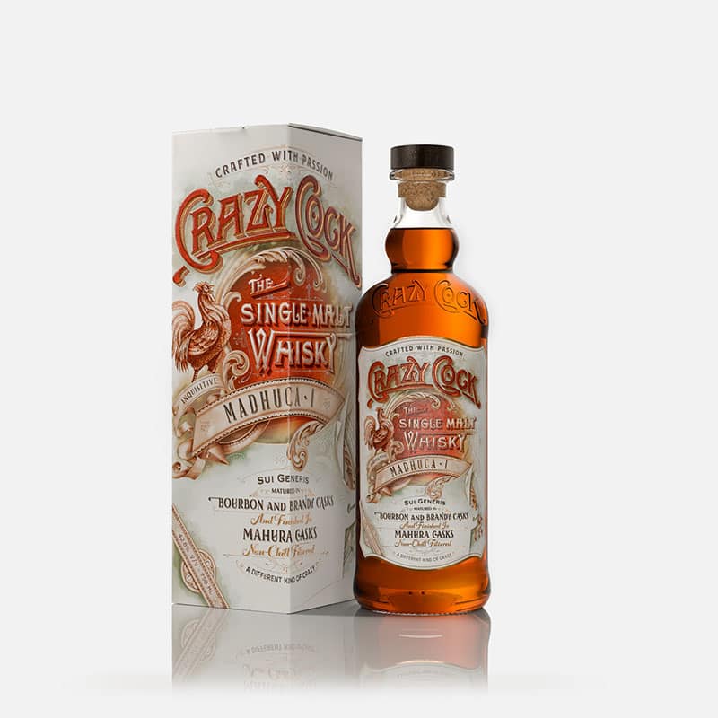 Buy Indian Single Malt Whisky Crazy Cock Madhuca I The Heritage