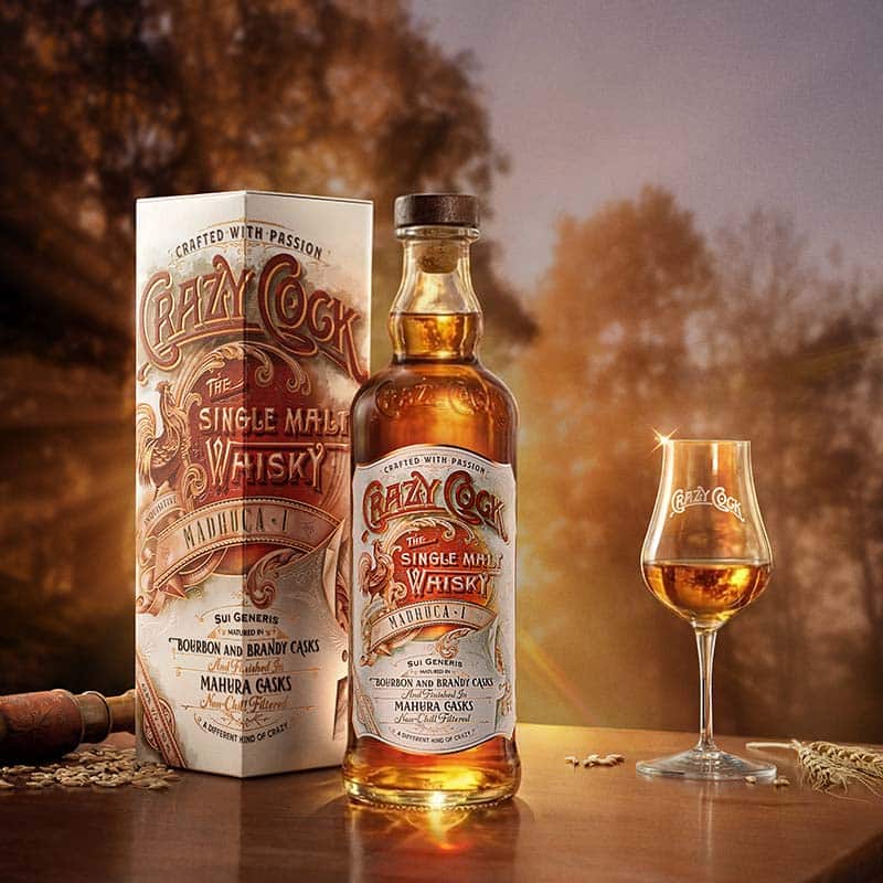 Buy Indian Single Malt Whisky Crazy Cock Madhuca I The Heritage