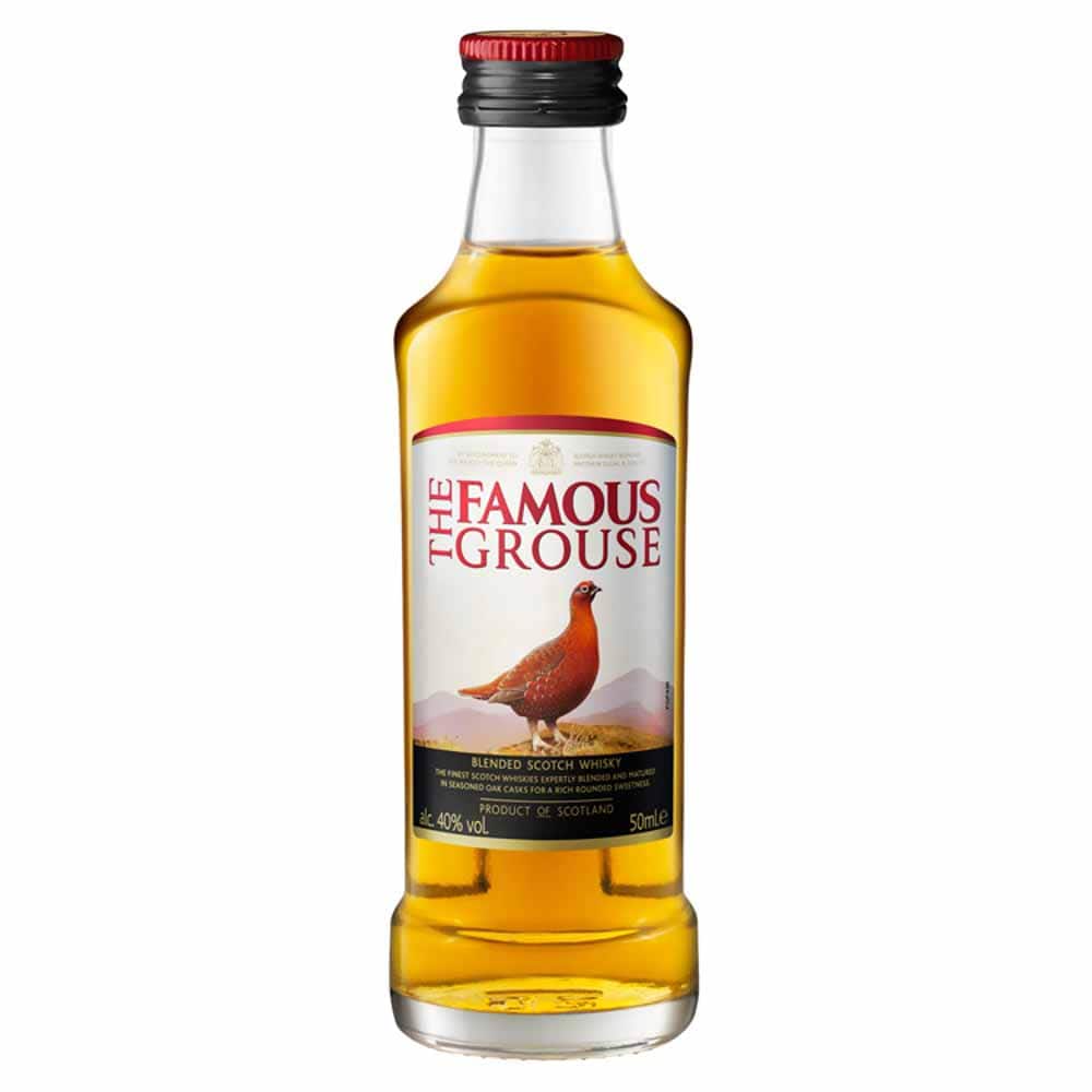 Famous Grouse Scotch Whisky Miniature, 5CL