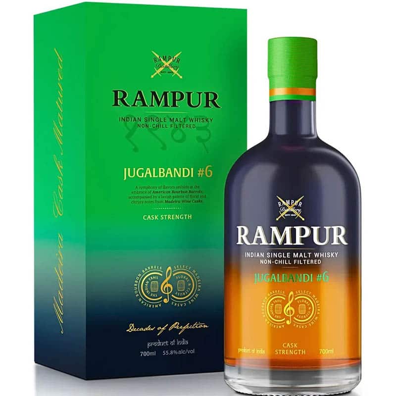 Rampur Jugalbandi #6 Single Malt Scotch Whisky, 70CL