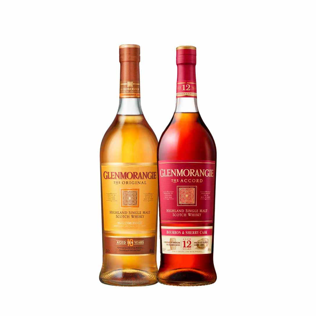 Buy GLENMORANGIE THE ORG 100 CL & GLENMORANGIE THE ACCORD 12 YRS