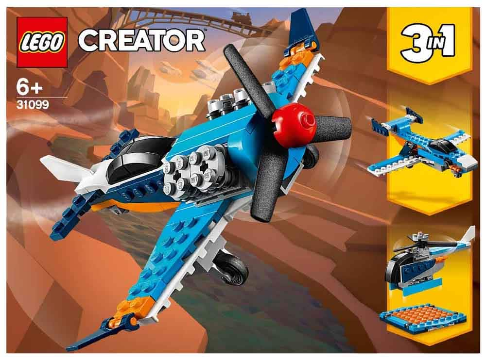 LEGO Propeller Plane LEGO Creator