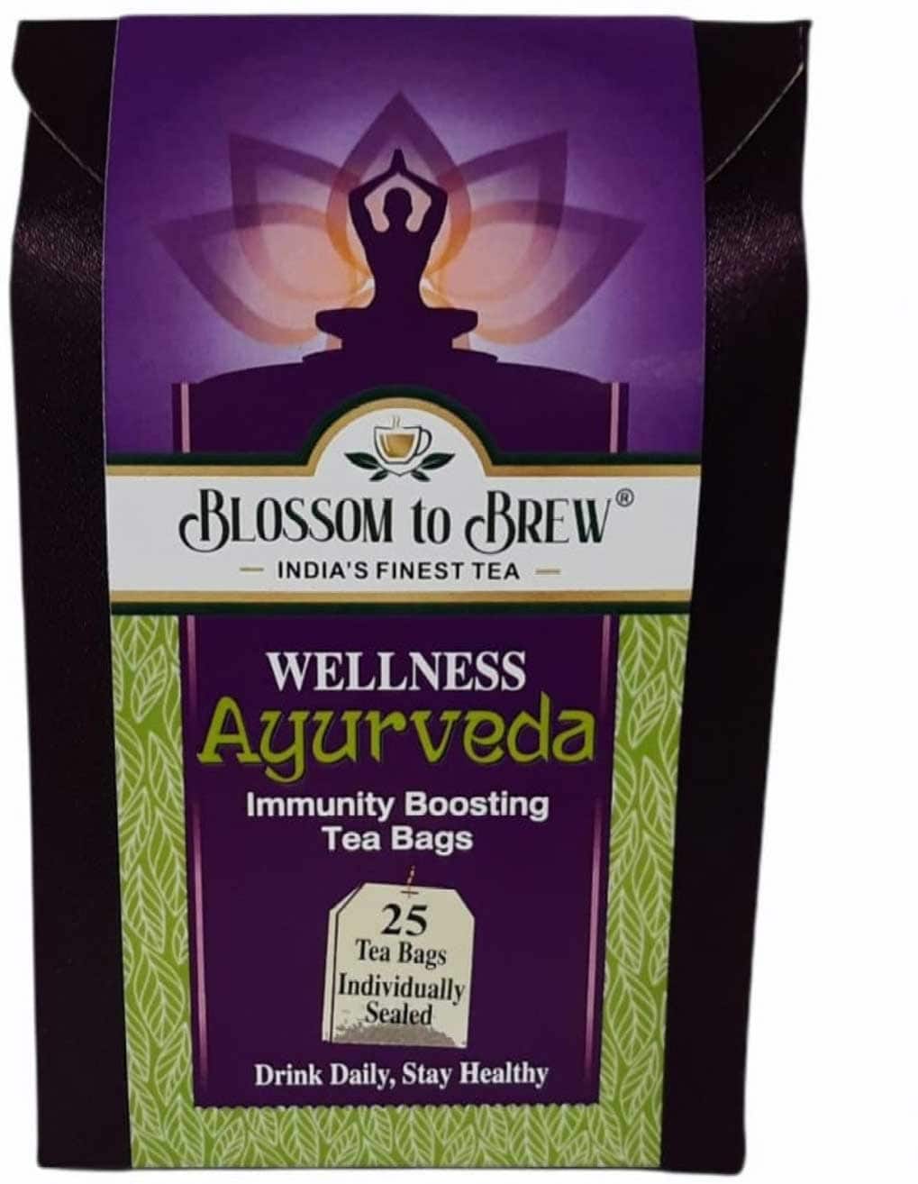 Blossom to brew Tea Bags Box 25 Sachets, 159g