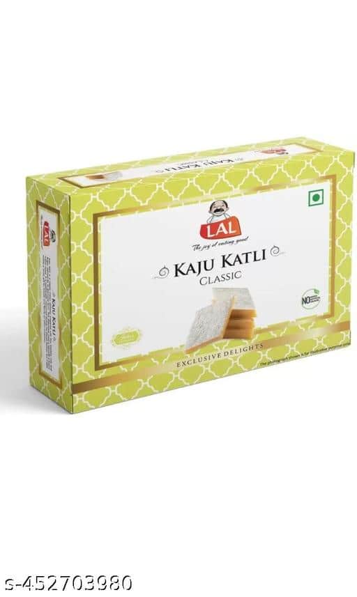 Lal Kaju Katli, 200g