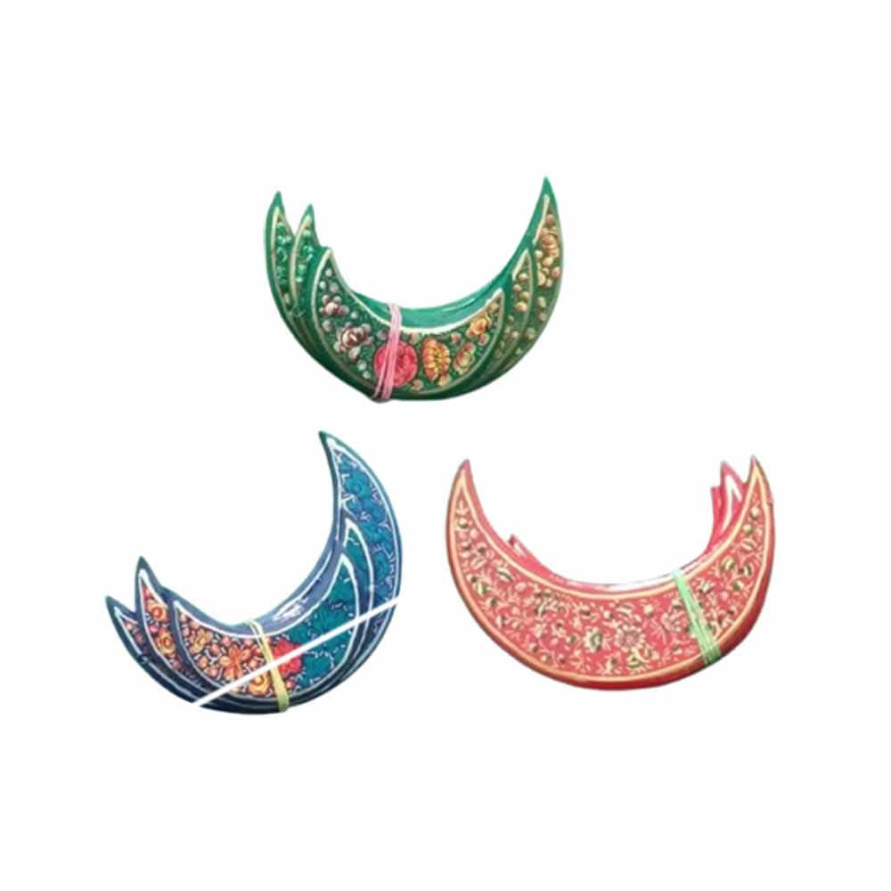 Crafts & Culture Paper Mache Moon Set of 3