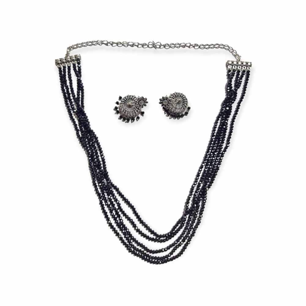 Crafts & Culture Oxidised Necklace L
