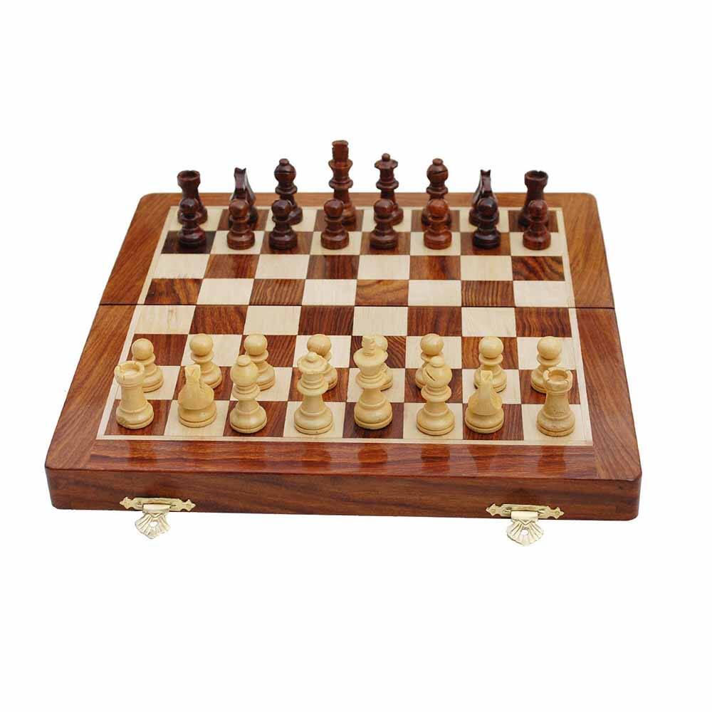 Crafts & Culture Square Magnetic Chess Folding