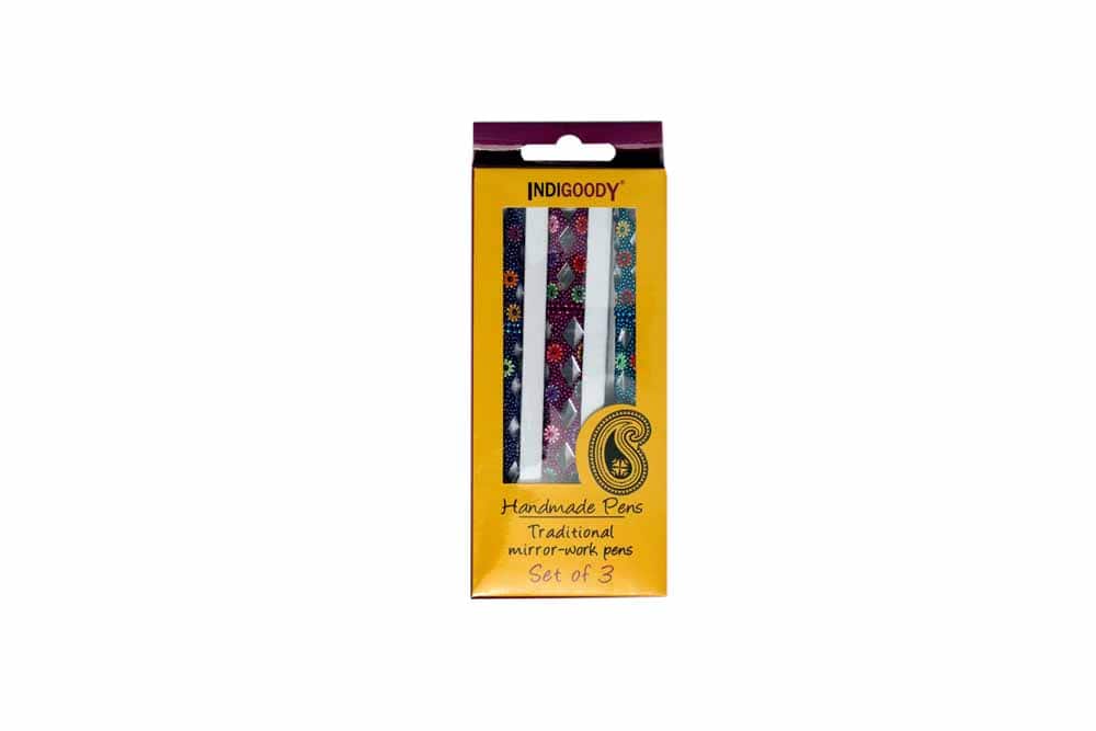 Indigoody Pen Set Of Three (Gift Box)
